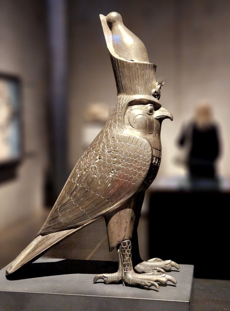 Gott Horus als Falke