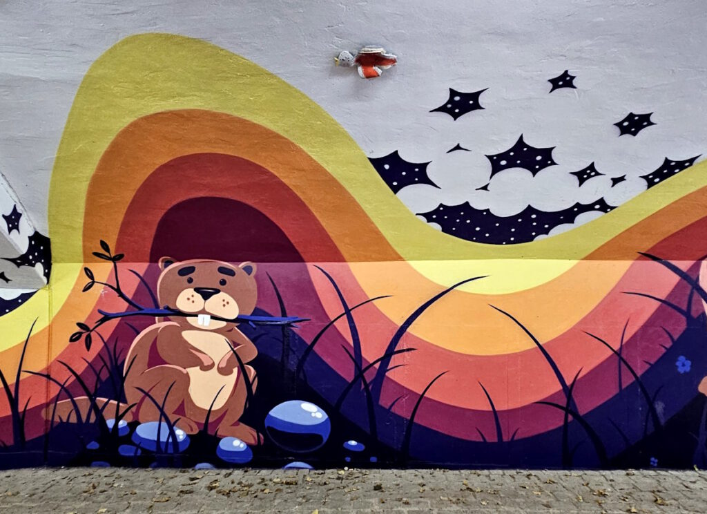 Geyerbrücke Streetart