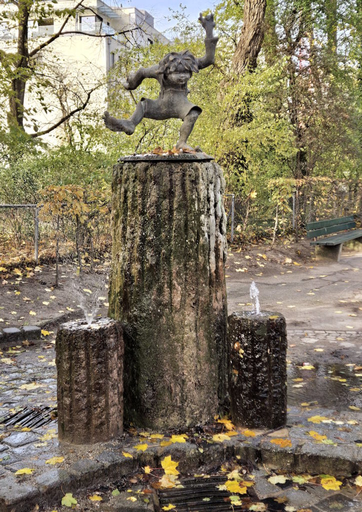 Pumuckl-Brunnen im Luitpold-Park München