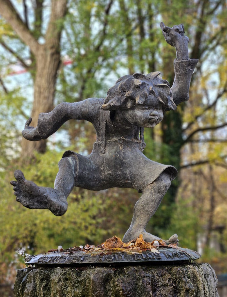 Pumuckl-Brunnen im Luitpold-Park München