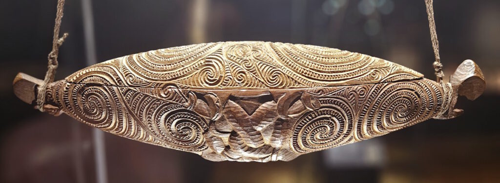 He Toi Ora Beseelte Kunst der Māori Waka huia