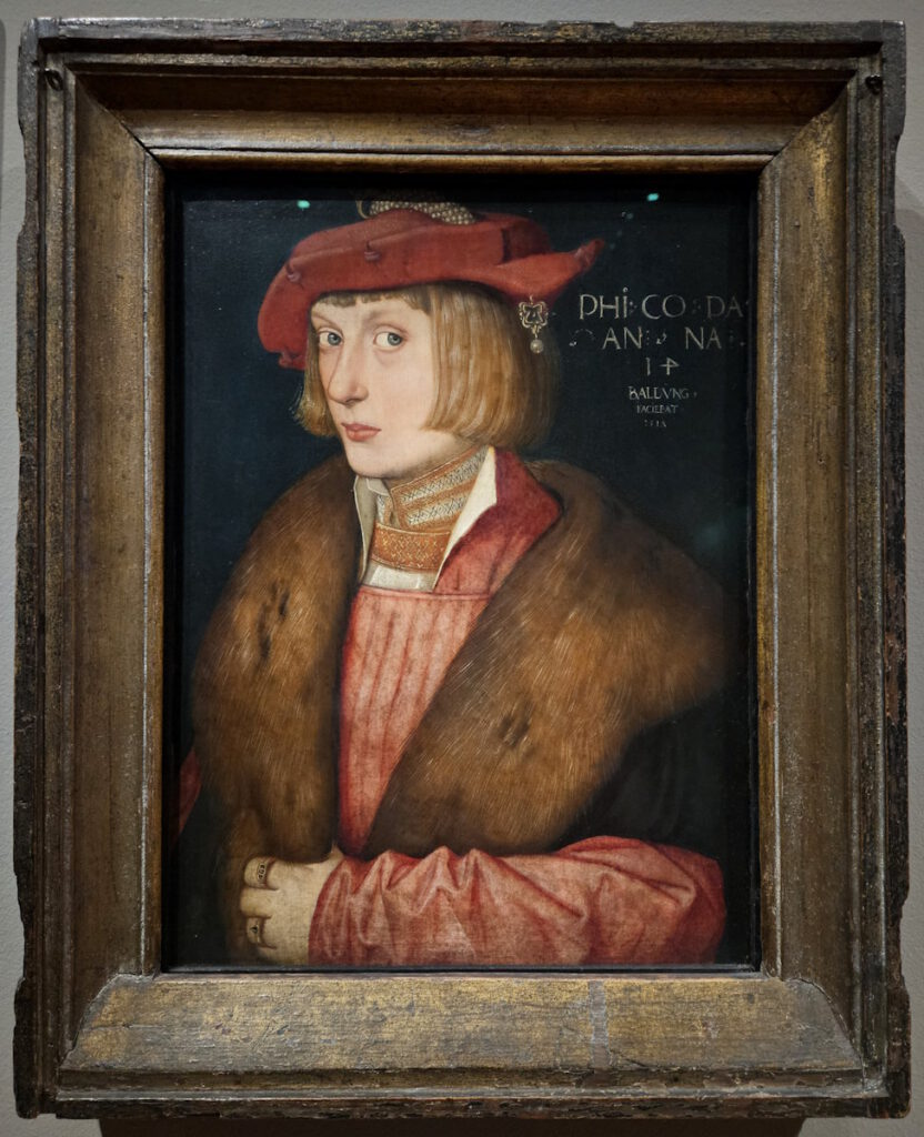 Hans Baldung gen. Grien Pfalzgraf Philipp der Kriegerische