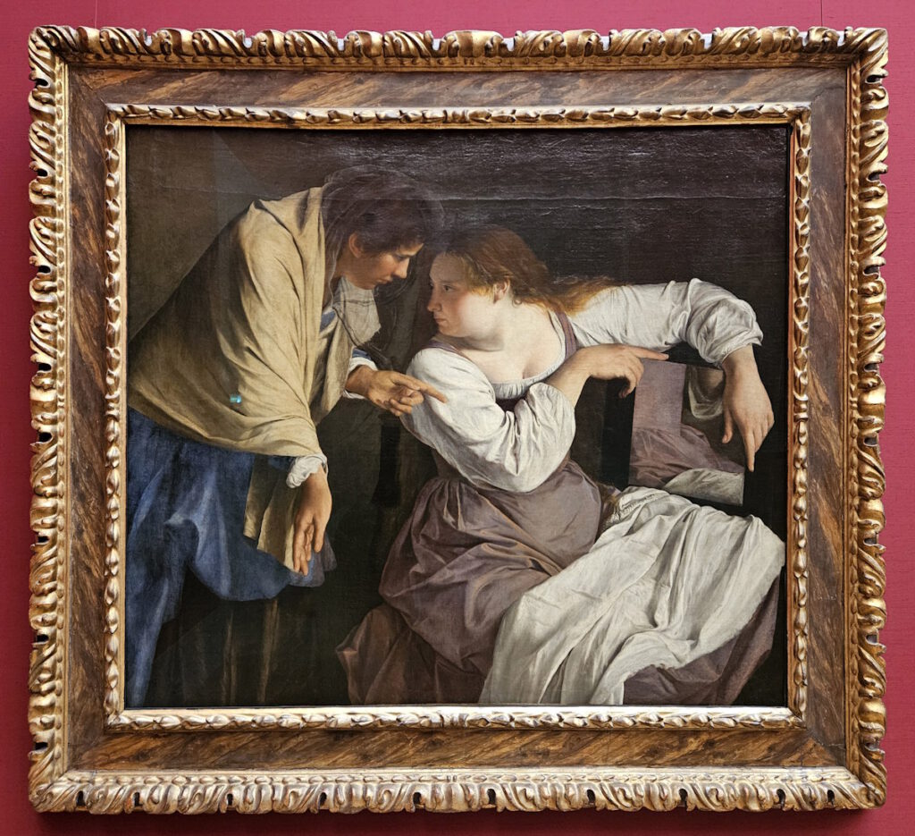Orazio Gentileschi: Martha tadelt ihre Schwester Maria