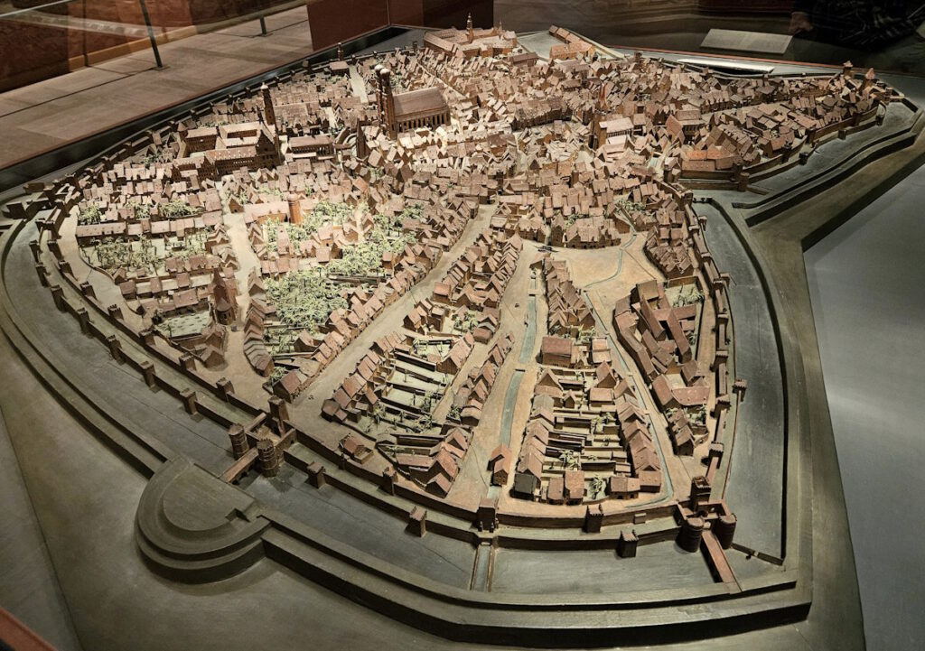 Sandtner-Stadtmodell im Nationalmuseum