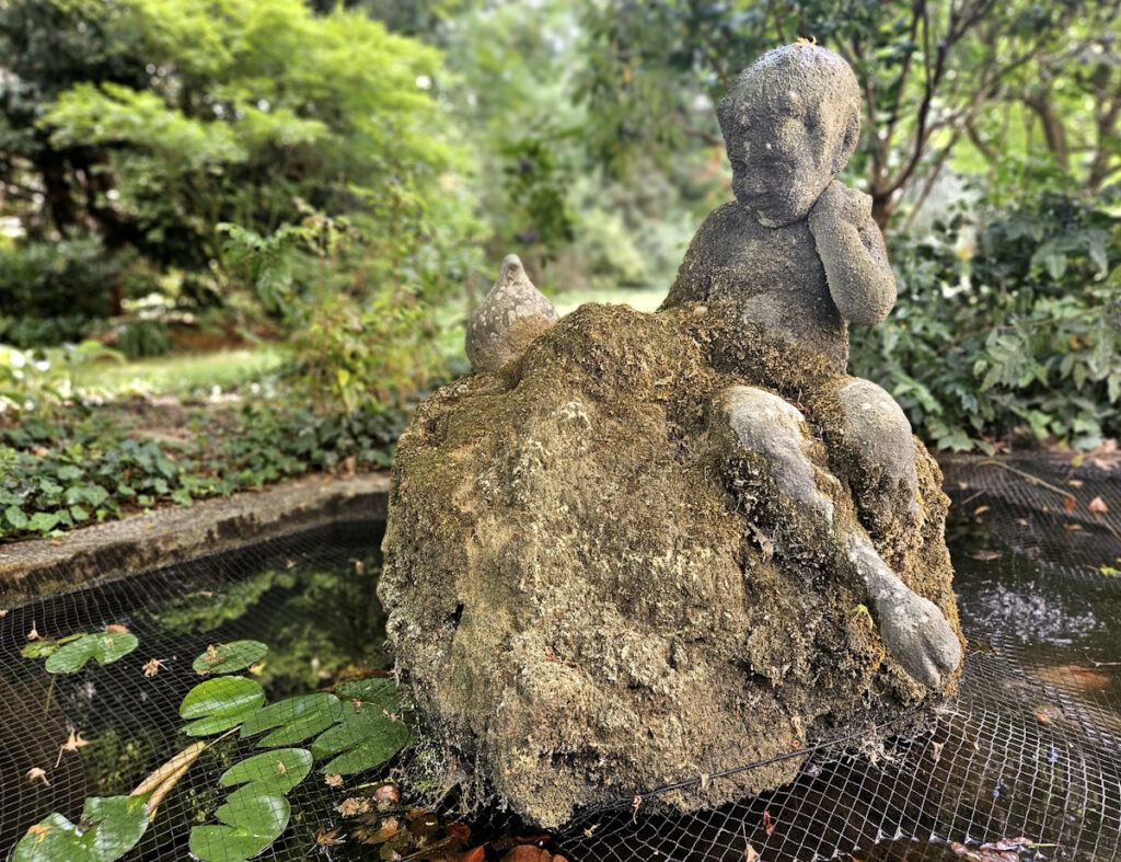 Brunnen im Garten des Berchmans-Kollegs