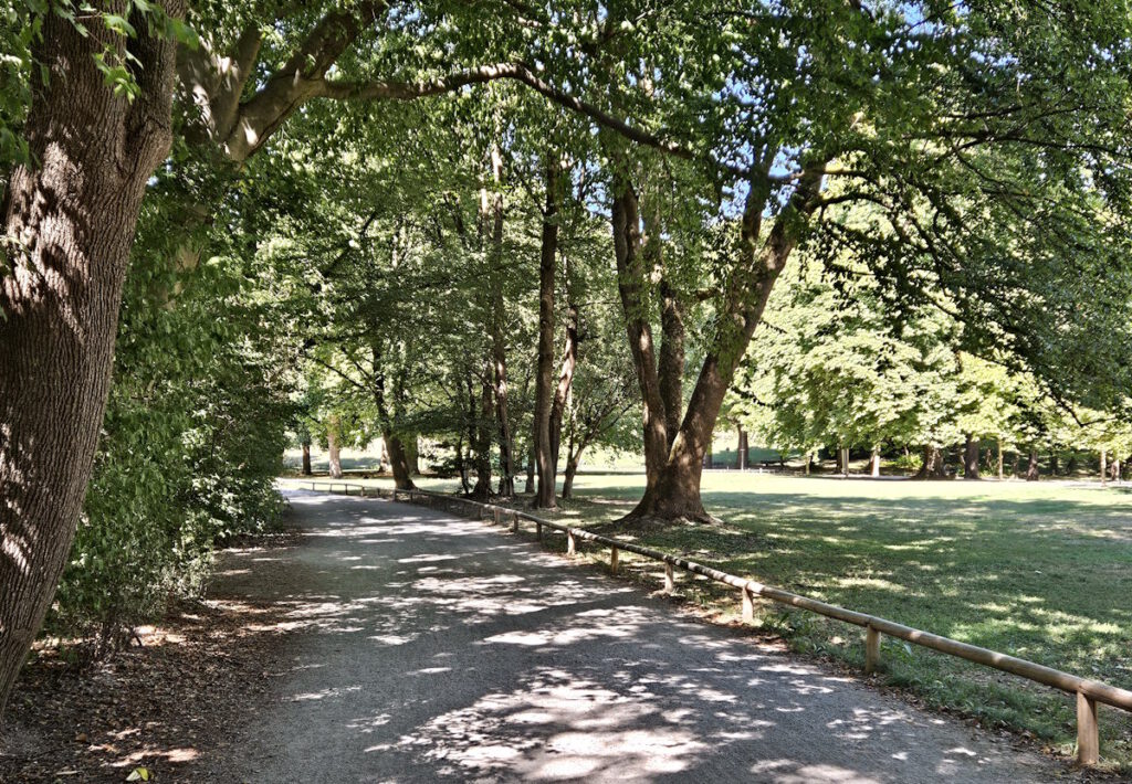 Luitpoldpark in München-Schwabing