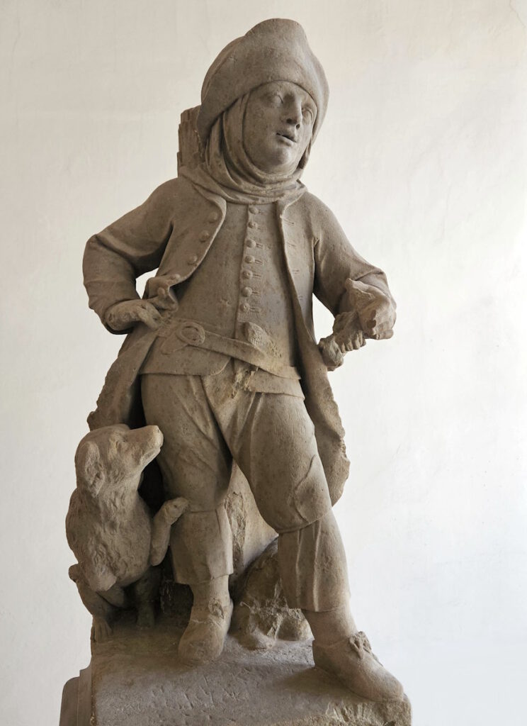 Johann Peter Wagner: Skulptur aus dem Würzburger Hofgaten