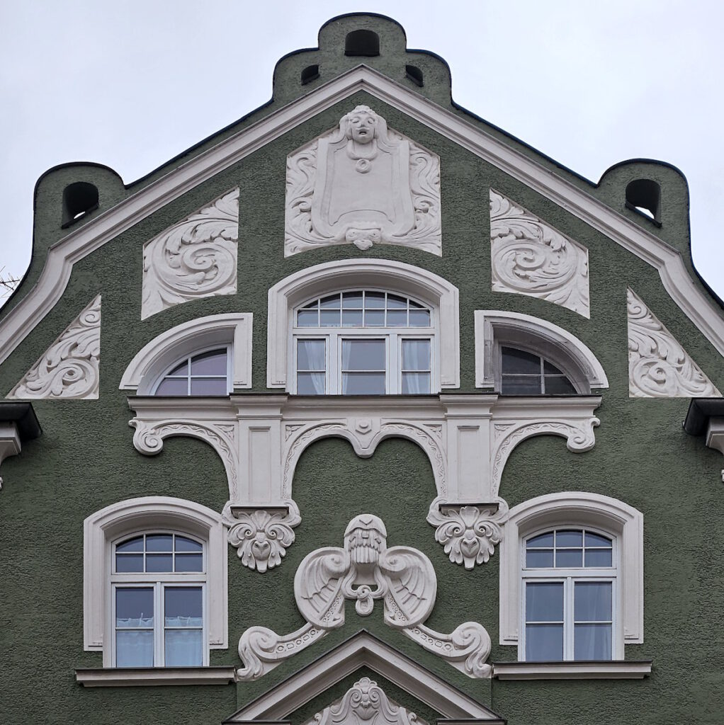 Fassaden Kazmairstraße auf der Schwanthalerhöhe