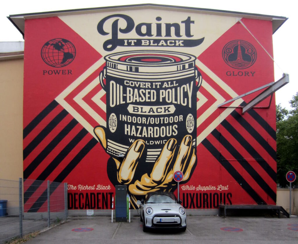 Shepard Fairey: Paint It Black