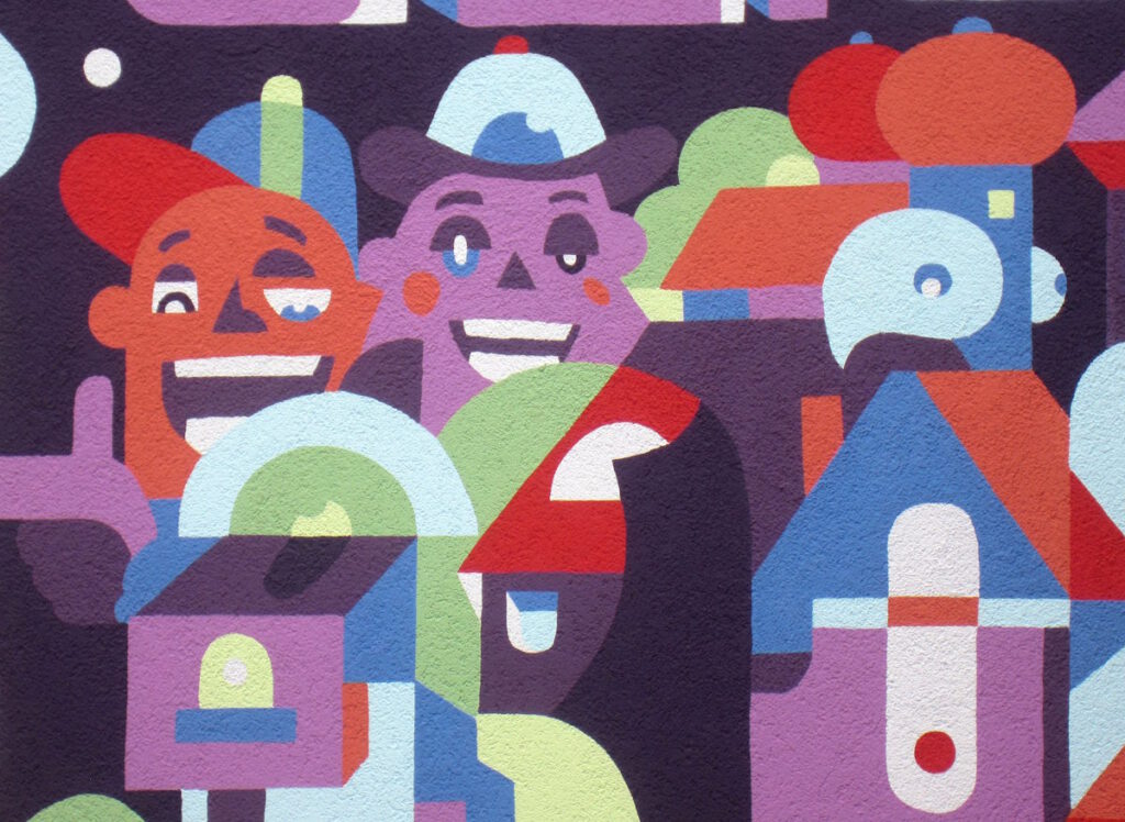 Fusion, Mural in Ramersdorf 