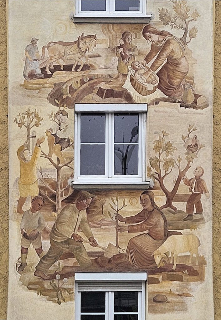 Wandgemälde Aidenbachstraße 10-22