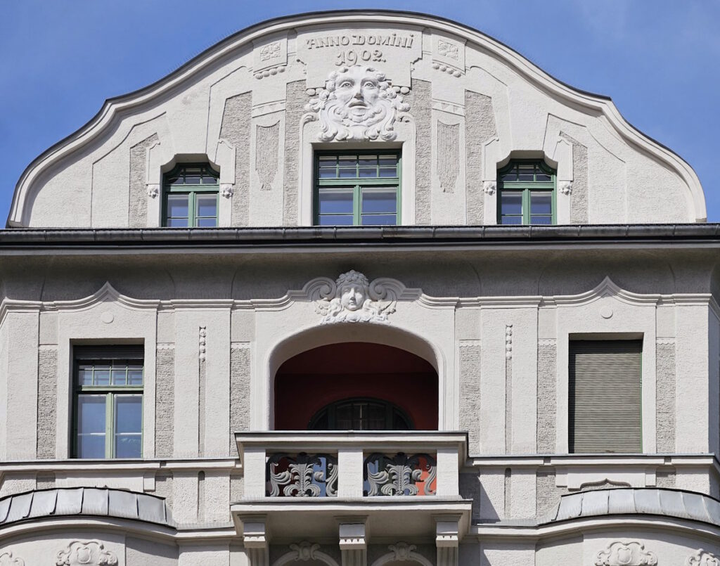 Nymphenburger Strasse 191, Fassade
