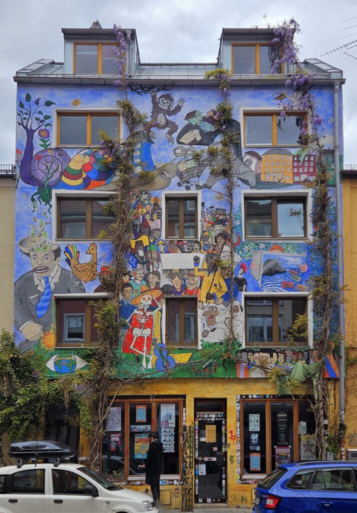 Mural, Ligalzstraße 8 auf der Schwanthalerhöhe