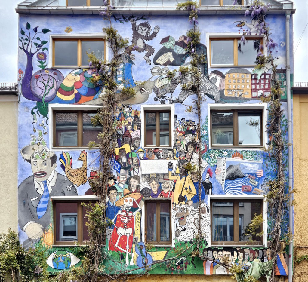 Mural, Ligalzstraße 8 auf der Schwanthalerhöhe