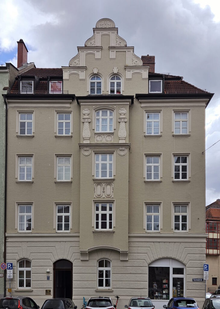 Fassade Kazmairstraße auf der Schwanthalerhöhe