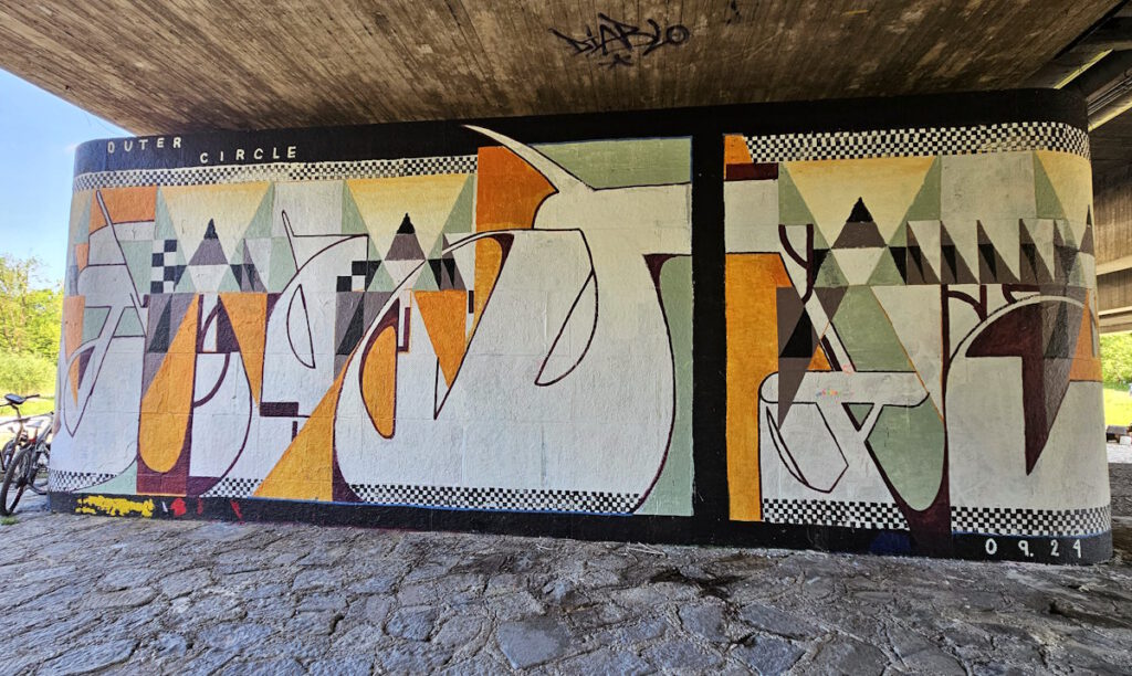 Streetart Brudermühlbrücke