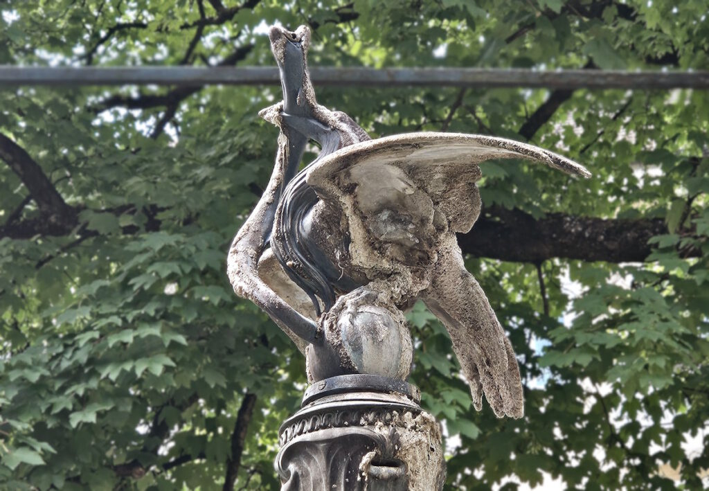 Reiherbrunnen am Regerplatz in München