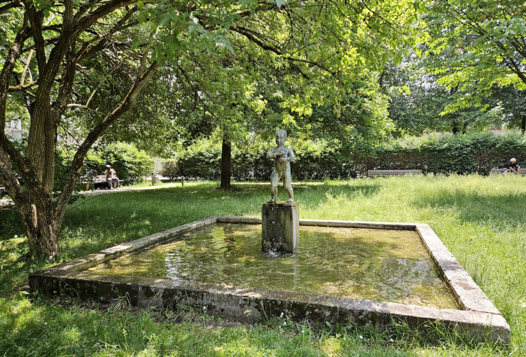 Brunnen am Walchenseeplatz in Obergiesing