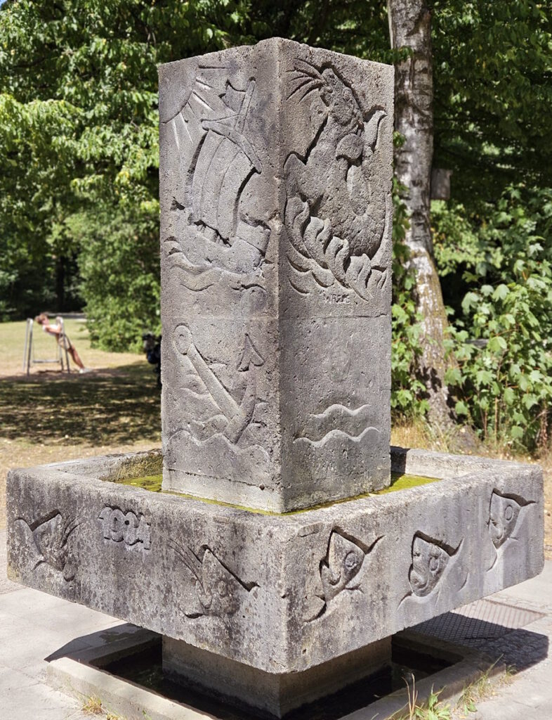 Christian Wrede Meerkuhbrunnen Isarauen