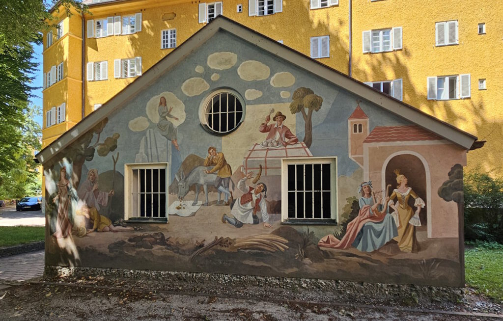 Rosengarten Heinrich Bickel Grimms Märchen