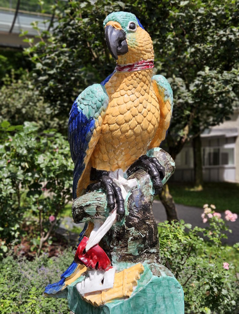 Joseph Wackerle Majolika Gartenfiguren