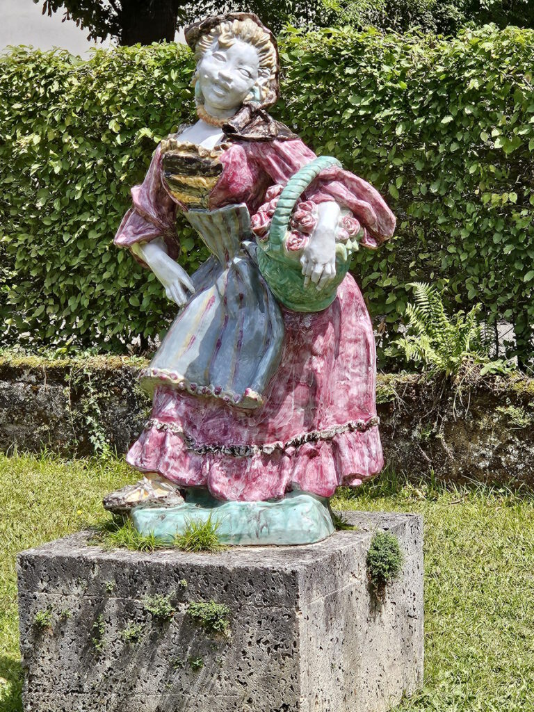 Joseph Wackerle Majolika Gartenfiguren