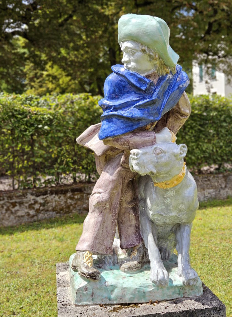 Joseph Wackerle Majolika Gartenfiguren