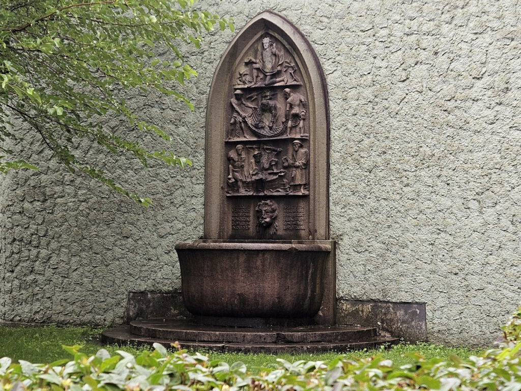 Wandbrunnen in Untergiesing