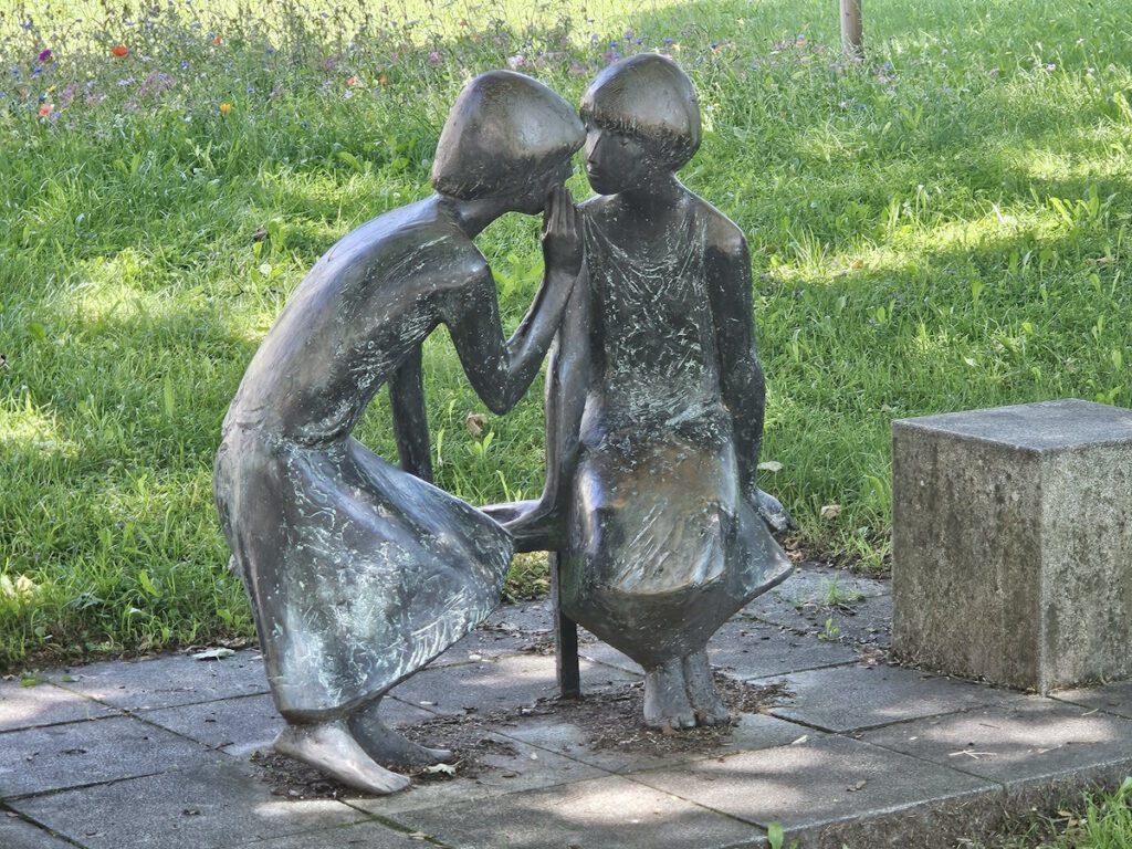 Werner Franzen Vertrauliches Gespräch