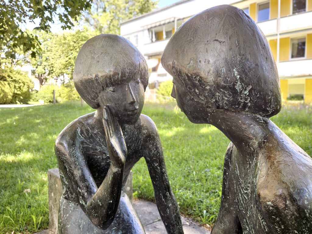 Werner Franzen Vertrauliches Gespräch