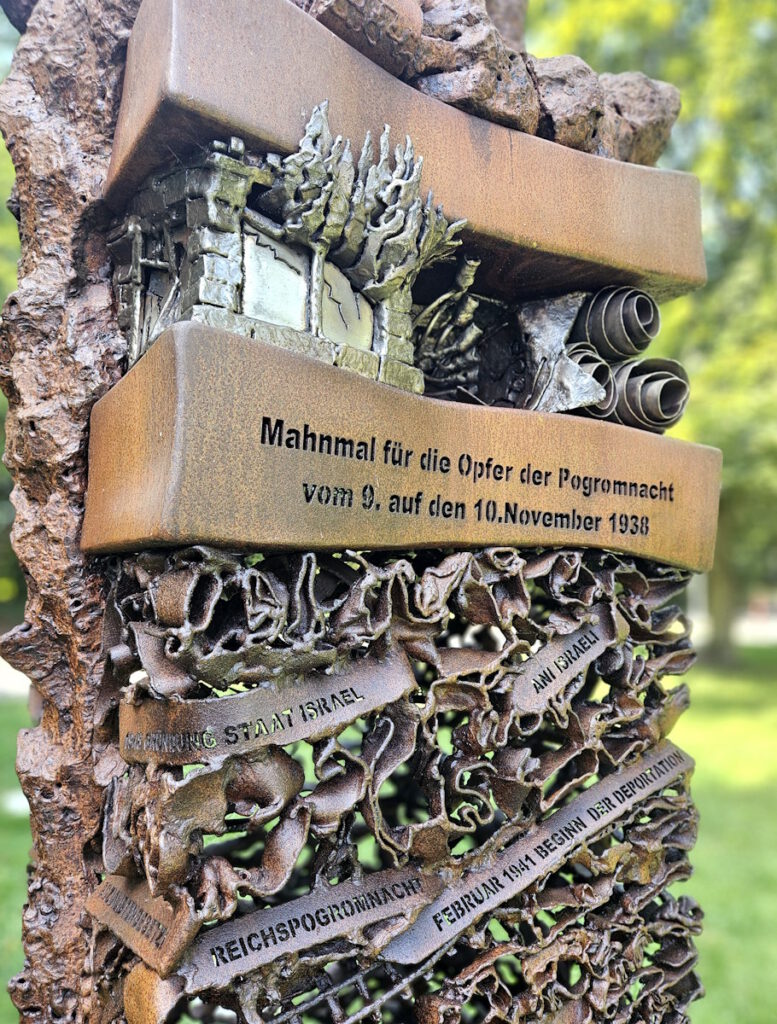 Mahnmal für die Opfer der Pogromnacht