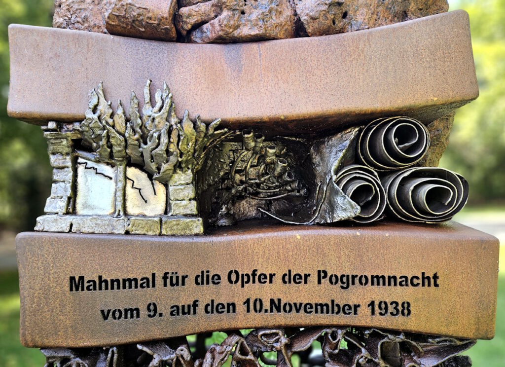 Mahnmal für die Opfer der Pogromnacht