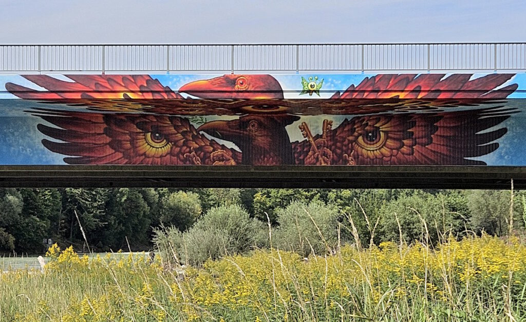 Streetart Brudermühlbrücke