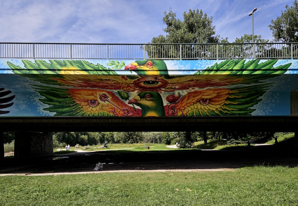 Streetart Brudermühlbrücke