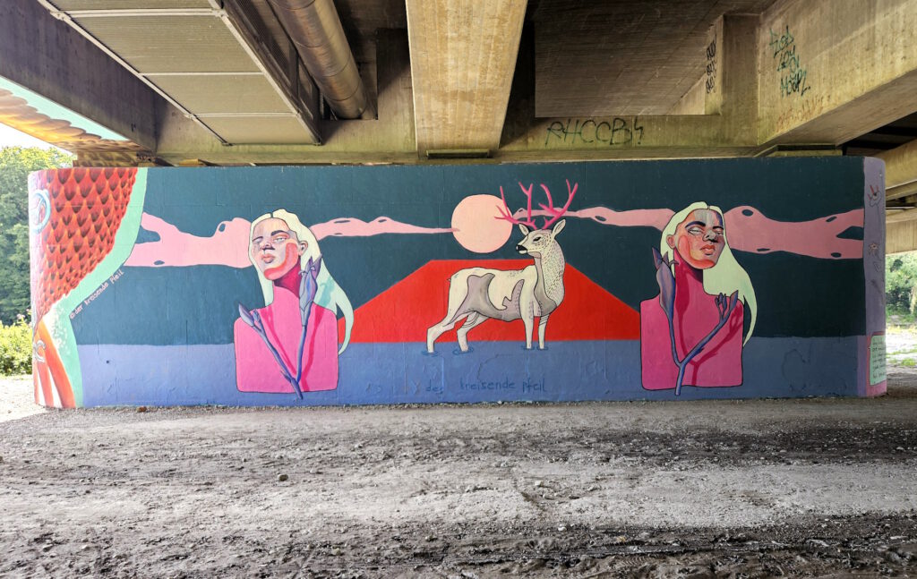Streetart Brudermühlbrücke