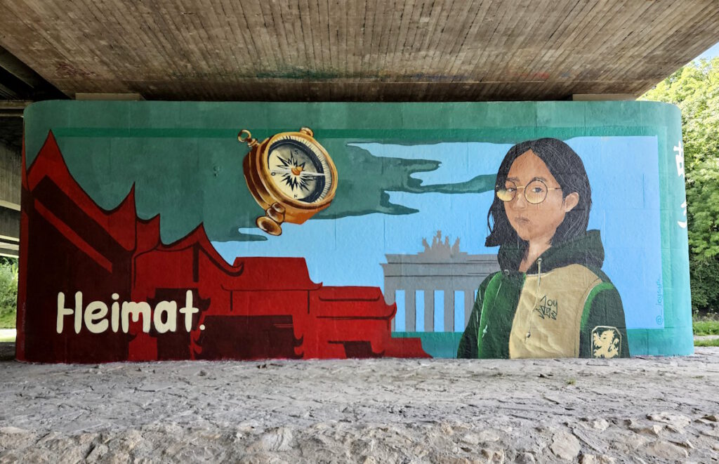 Streetart Brudermühlbrücke