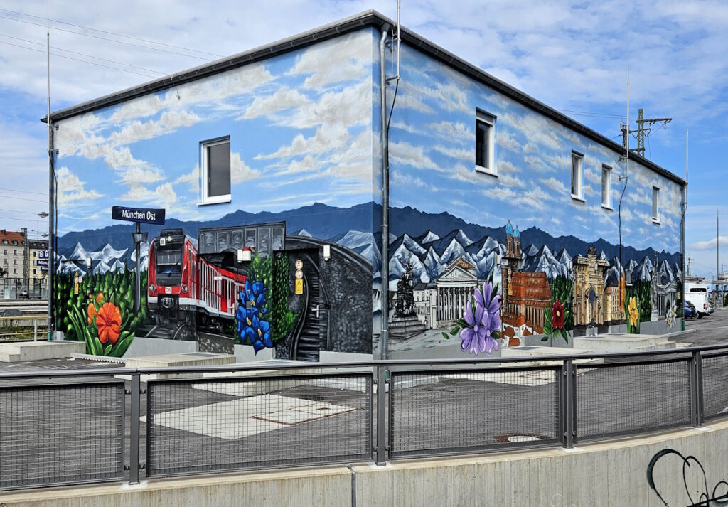 Marcus Dörr Streetart Stellwerk Ostbahnhof