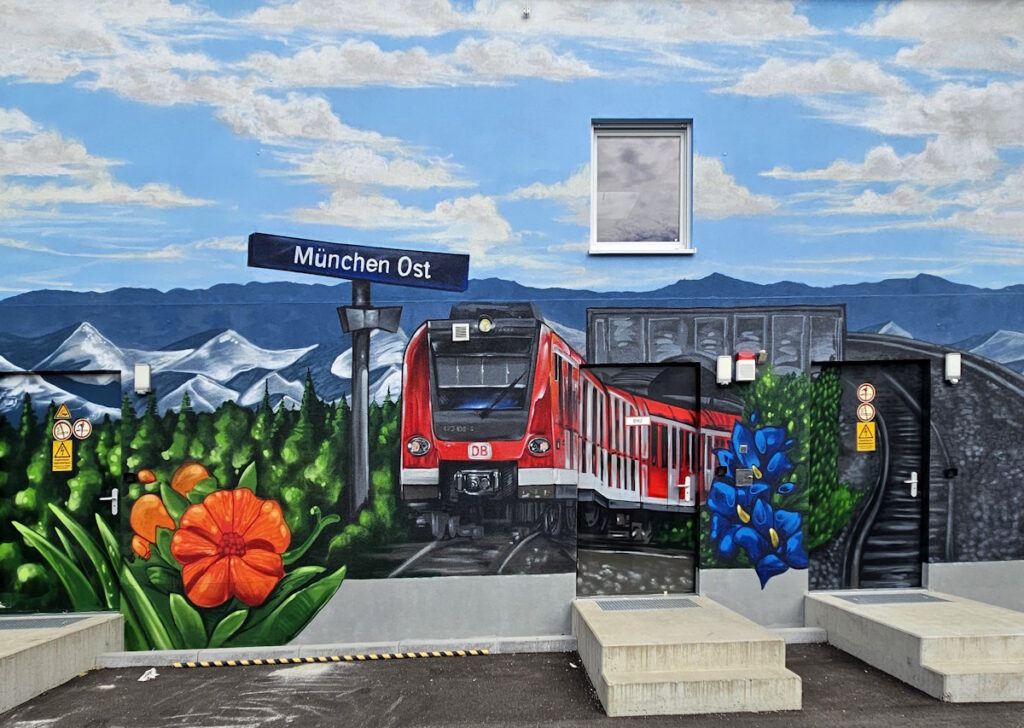 Marcus Dörr Streetart Stellwerk Ostbahnhof