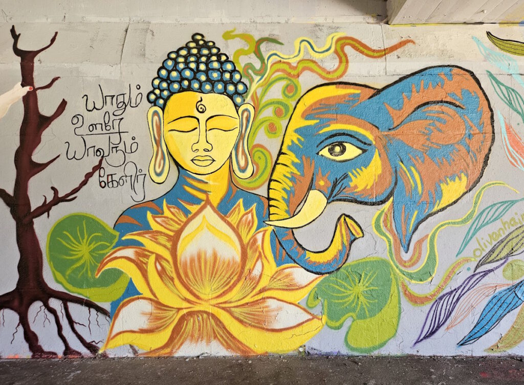 Streetart Brudermühlbrücke