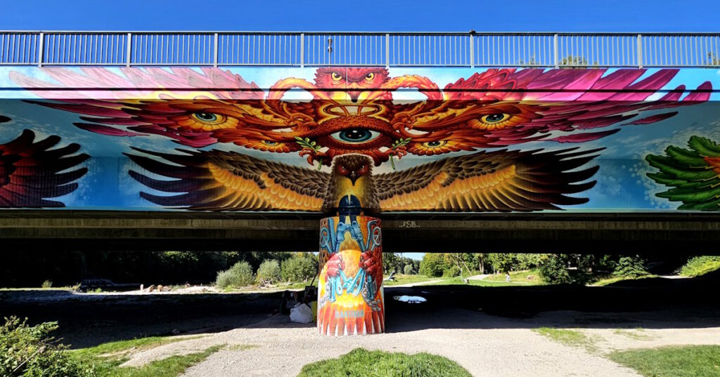 Streetart Brudermühlbrücke