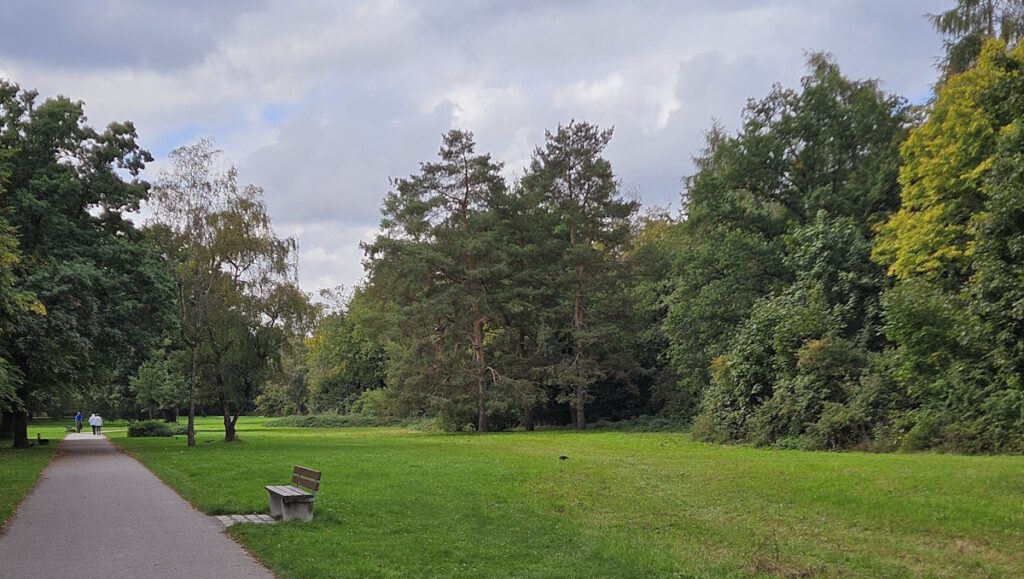 Grünanlage in Neuperlach