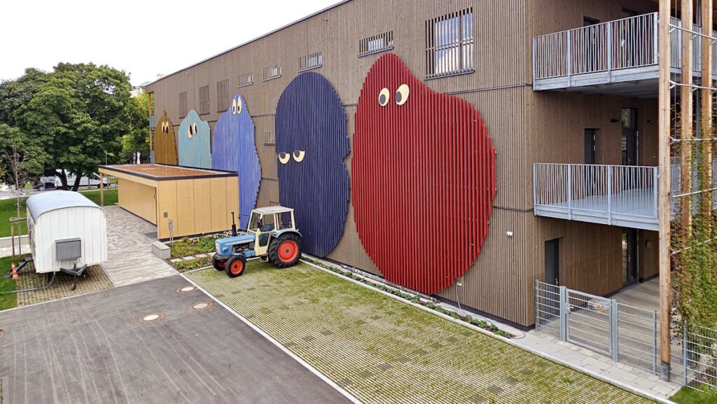 Haus für Kinder Neuperlach Benedikt Hipp Blobs