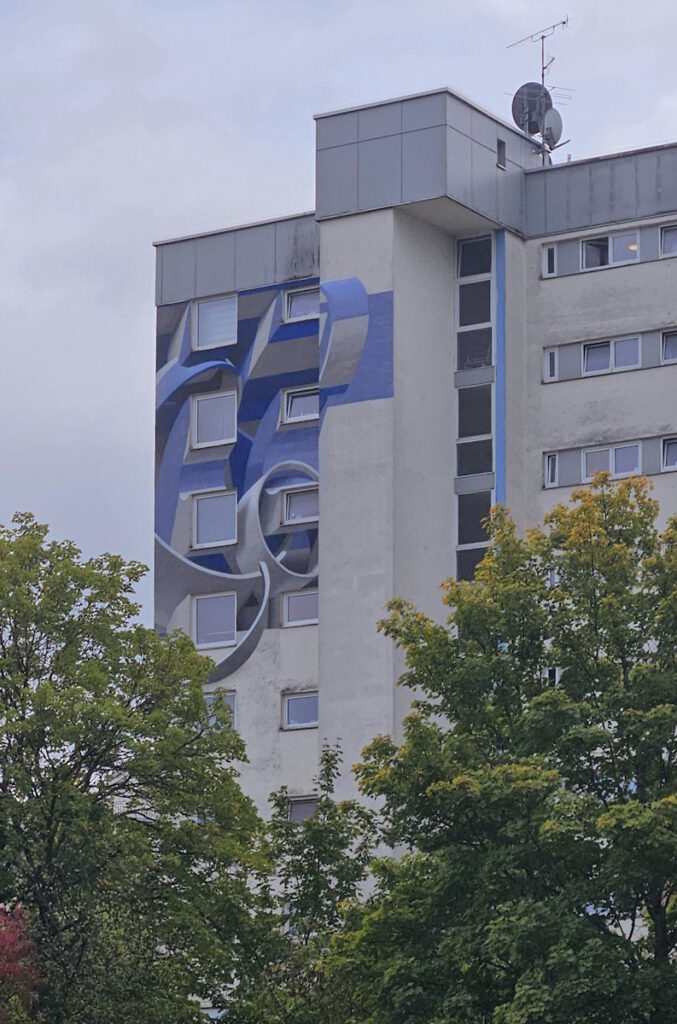 Urban Art am Karl-Marx-Ring in Neuperlach