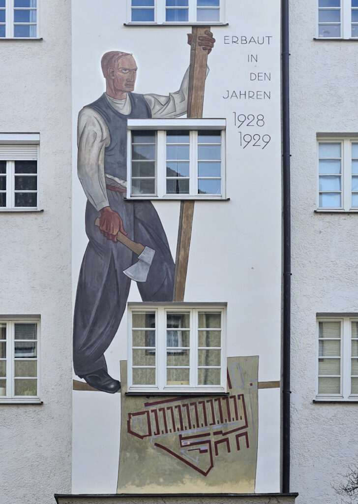 Fresken von Sepp Frank