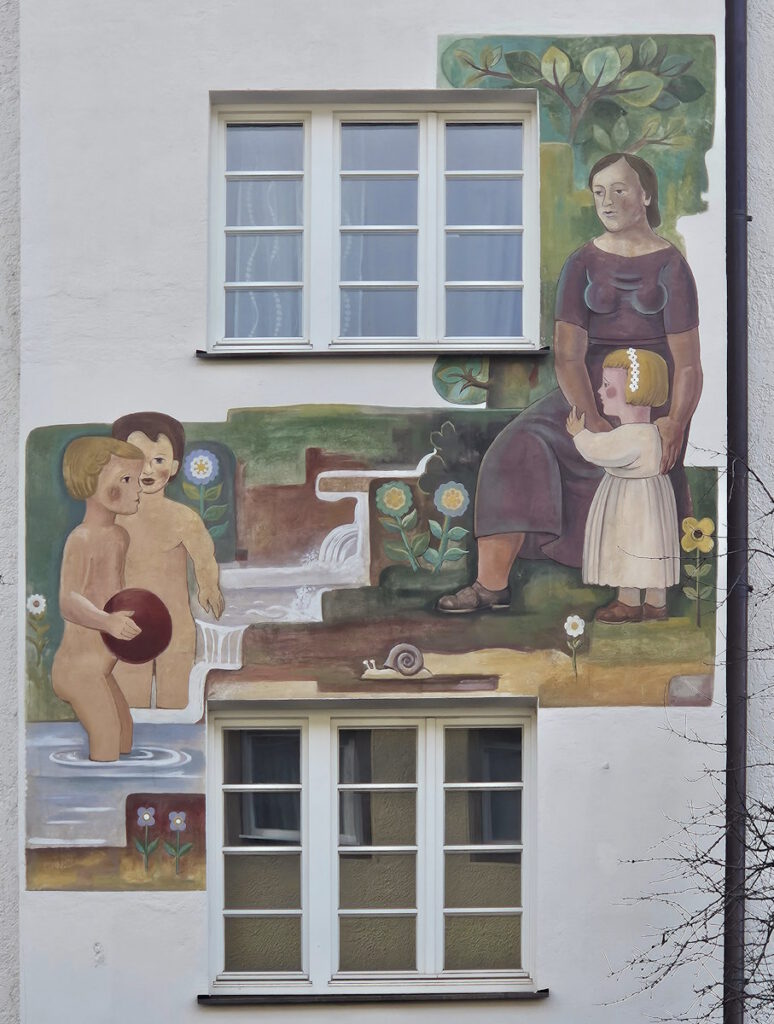 Fresken von Sepp Frank