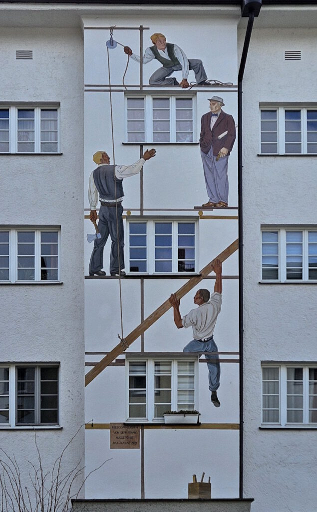 Fresken von Sepp Frank