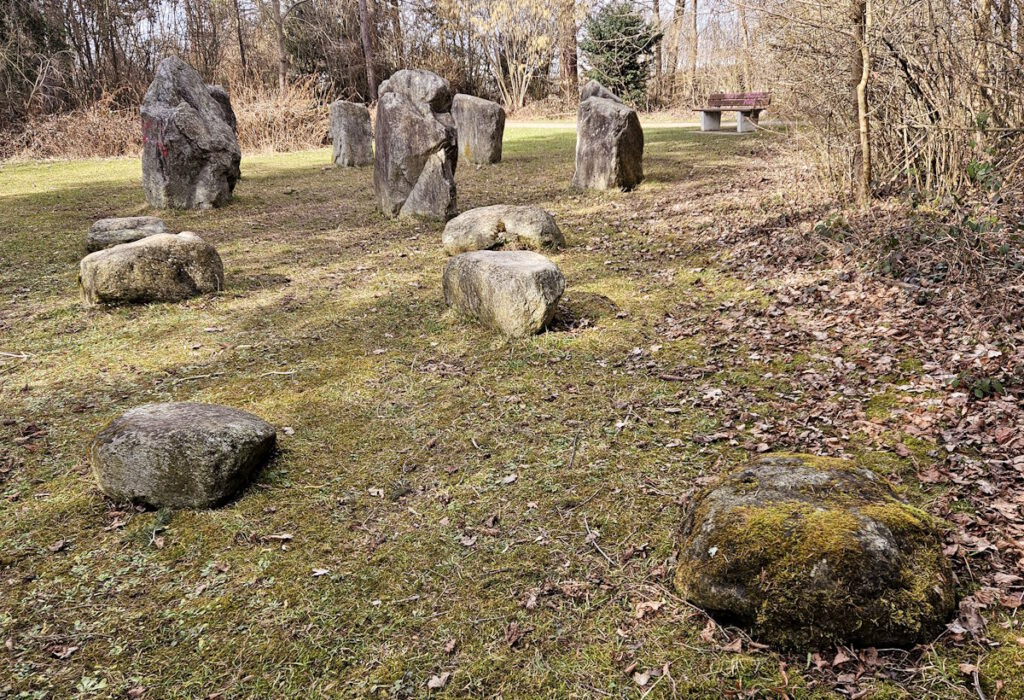 Keltischer Steinkreis im Rockinger Wald