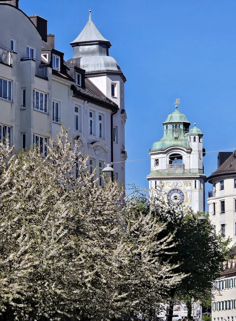 Lilienstraße in der Au