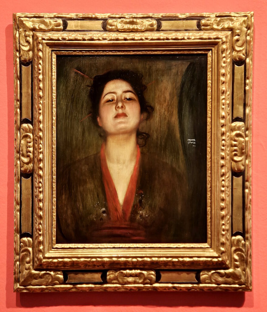 Franz von Stuck: Damenporträt à la japonaise