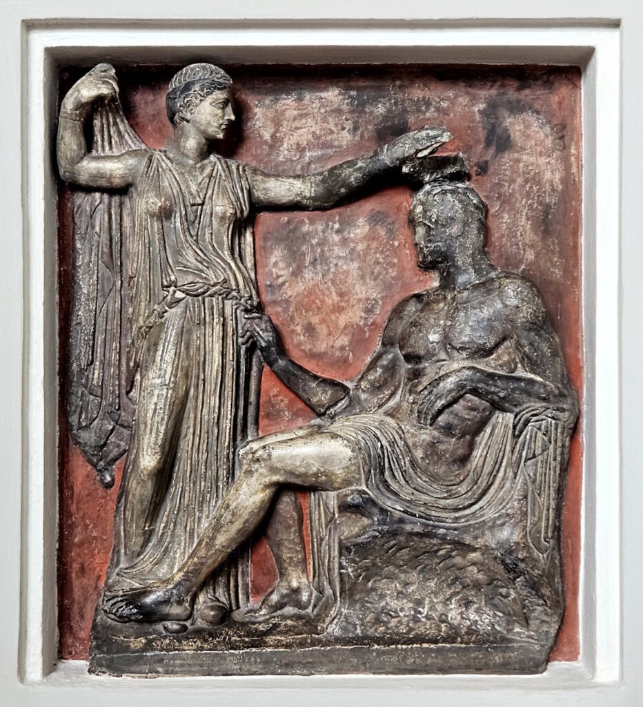 Relief im Treppenhaus